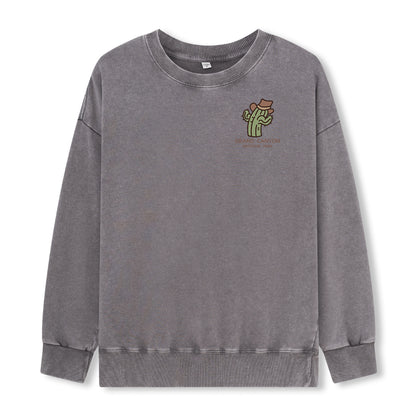 Freeleaf Grand Canyon National Park Unisex Nature Inspired Washed Sweatshirt