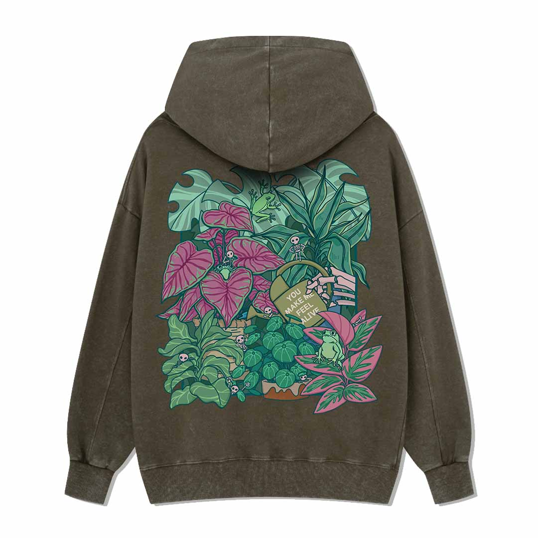 Freeleaf You Make Me Feel Alive Unisex Hoodie