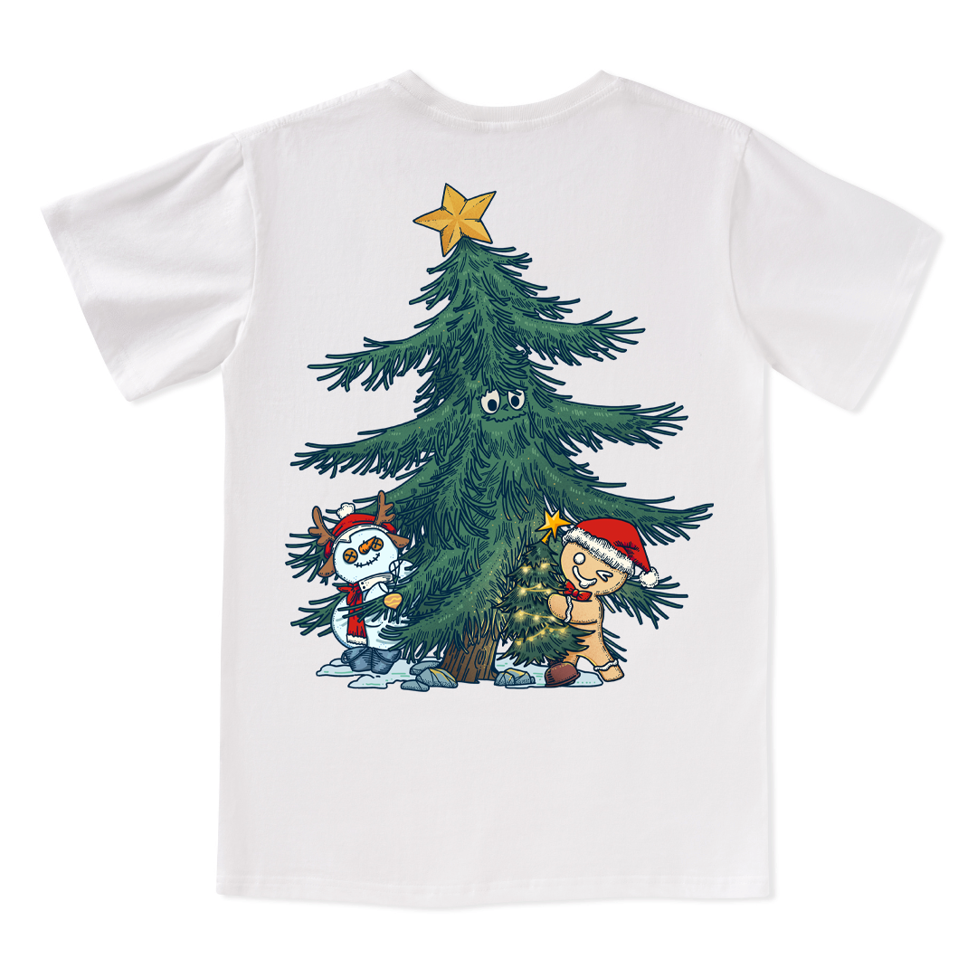Merry Christmas V-neck Tee