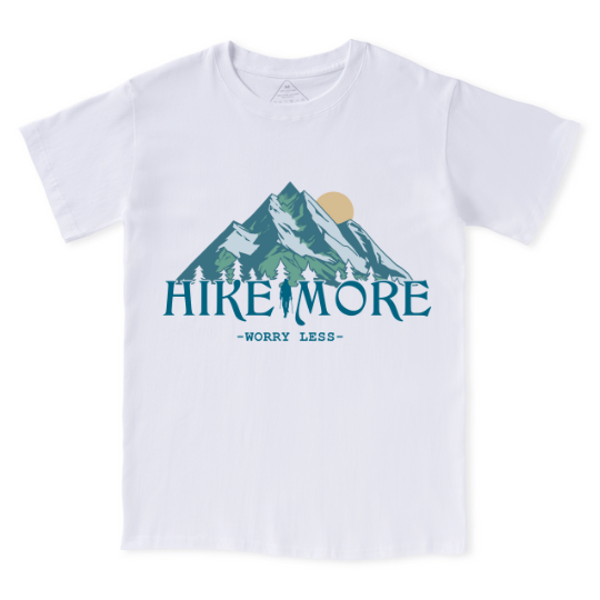 Hike More Front-printed Tee