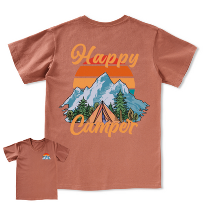 Happy Camper V-neck Tee
