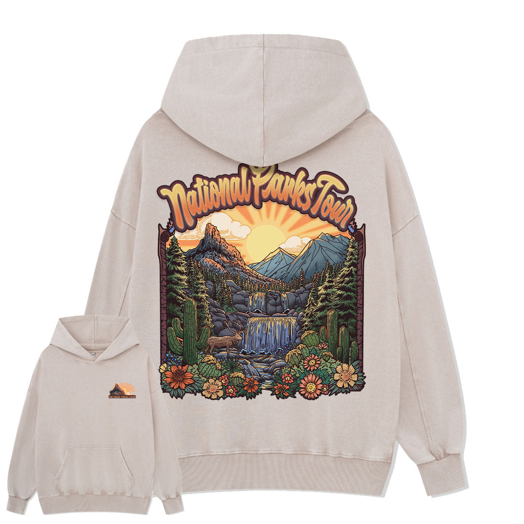 National Parks Tour Washed Hoodie