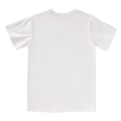 Skull Mountain Front-printed V-neck Tee