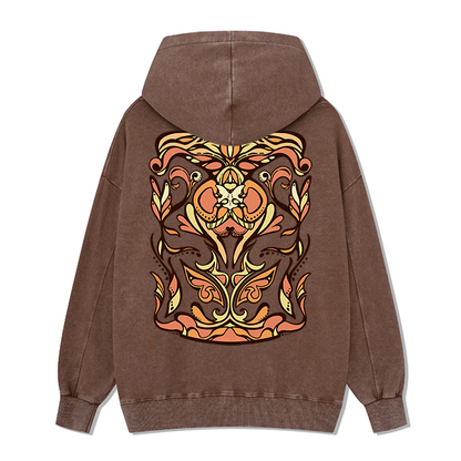 Freeleaf Golden Glow Unisex Nature Inspired Hoodie