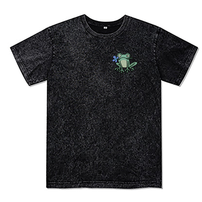 Freeleaf Rebirth in Bloom Unisex Nature Inspired Washed Tee