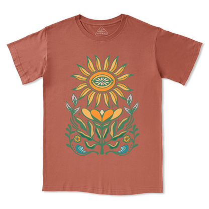 Sunflower Front-print Tee