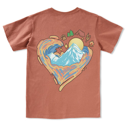 Freeleaf Heart of Wilderness Camping Tee