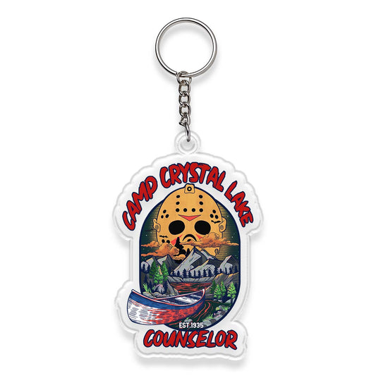 Freeleaf Camp Crystal Lake  Double-Sided Acrylic Keychain