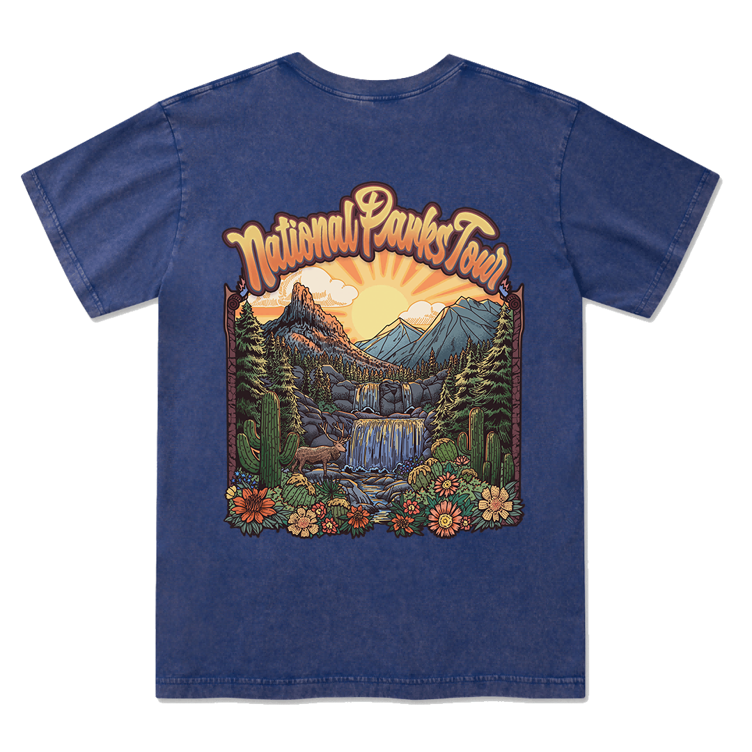 National Parks Tour Washed Tee