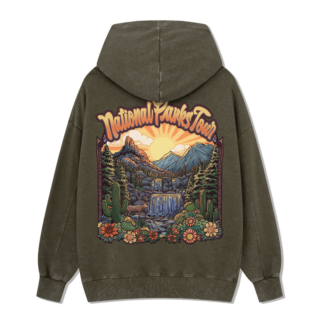 National Parks Tour Washed Hoodie