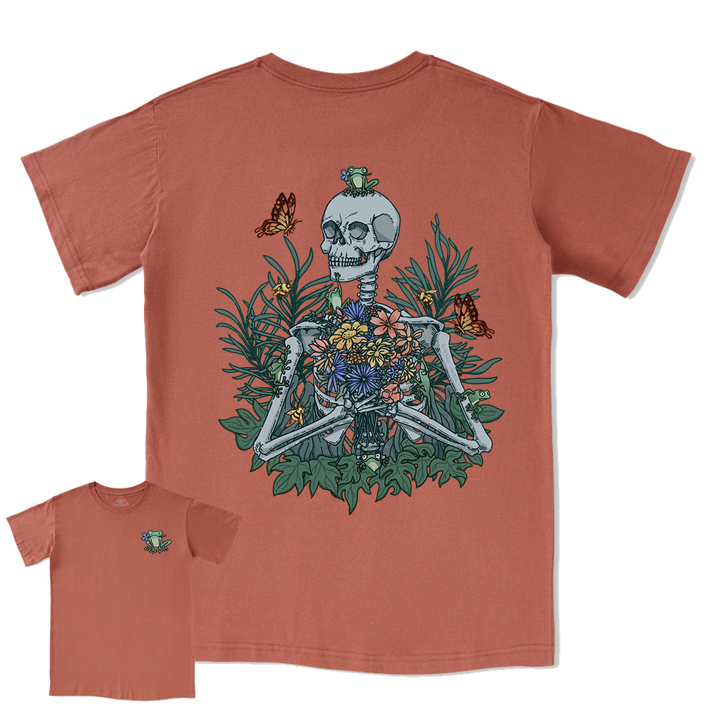 Freeleaf Rebirth in Bloom Camping Unisex Nature Inspired Tee
