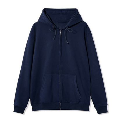 freeleaf-sunflower-back-printed-unisex-nature-inspired-fleece-full-zip-hoodie