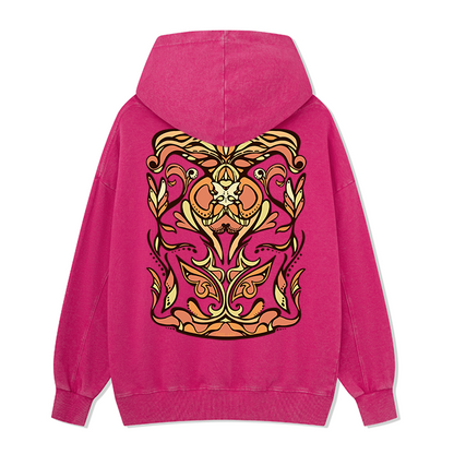 Freeleaf Golden Glow Unisex Nature Inspired Hoodie