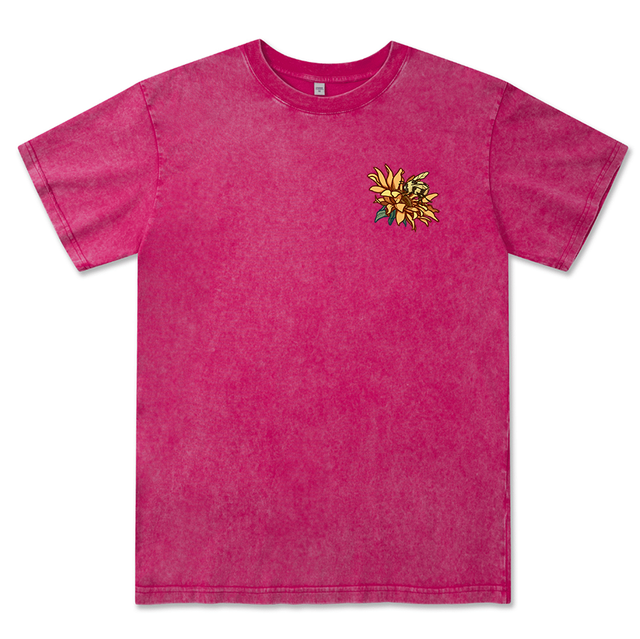 Freeleaf Sunshine Makes Me Happy Washed Tee