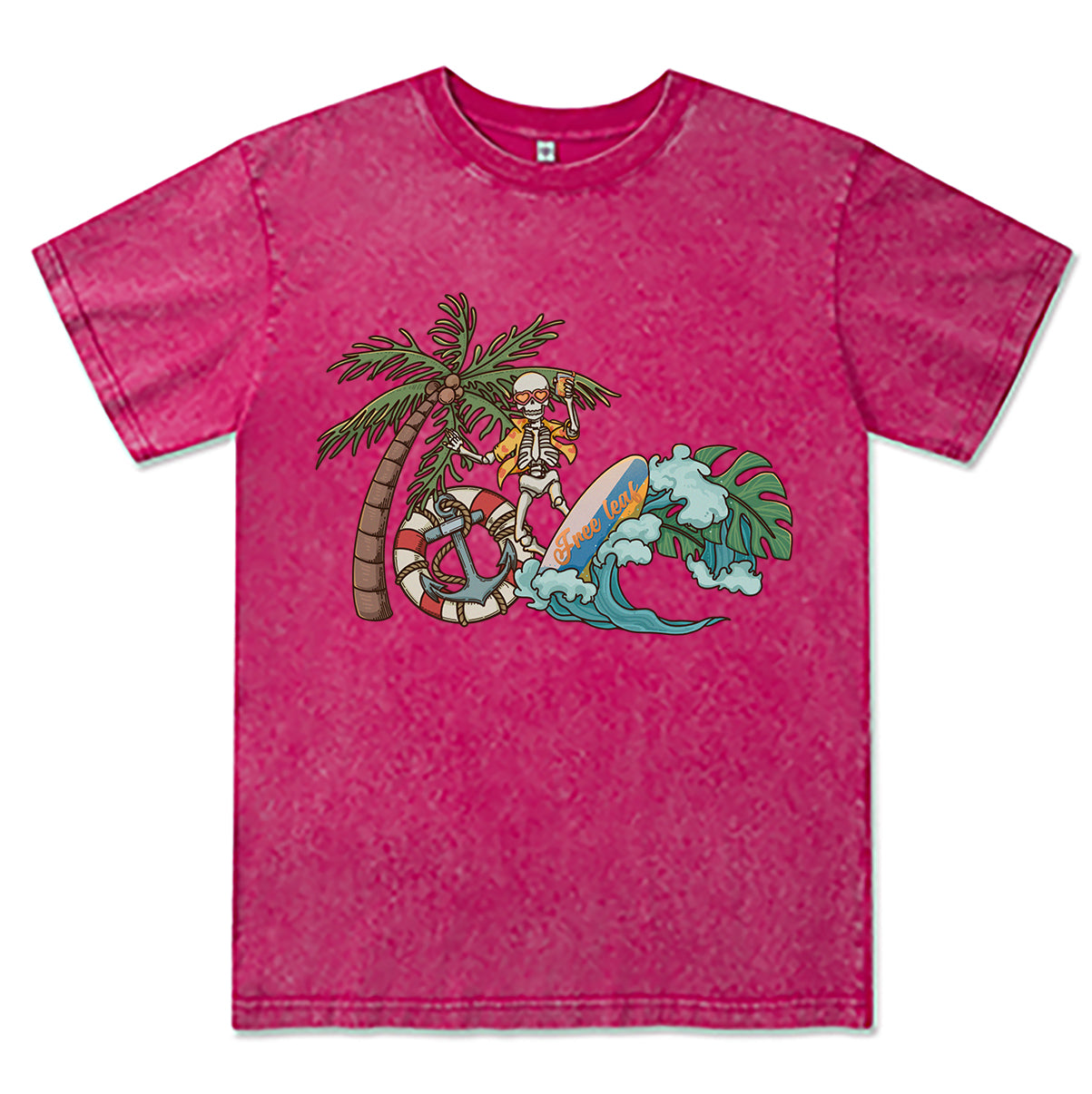 Freeleaf Wild at Heart Washed Tee