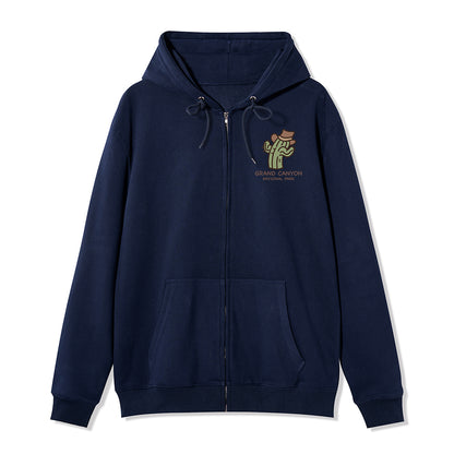 Freeleaf Grand Canyon National Park  Unisex Nature Inspired Fleece Full-Zip Hoodie