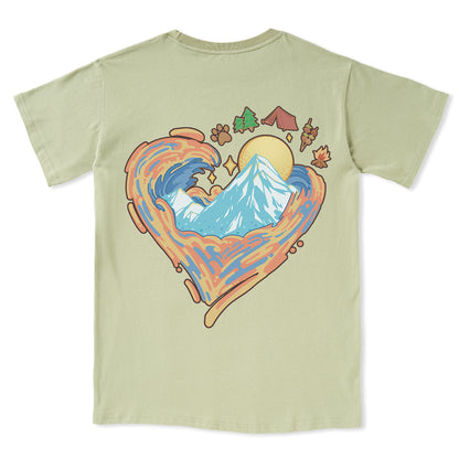 Freeleaf Heart of Wilderness Camping Tee