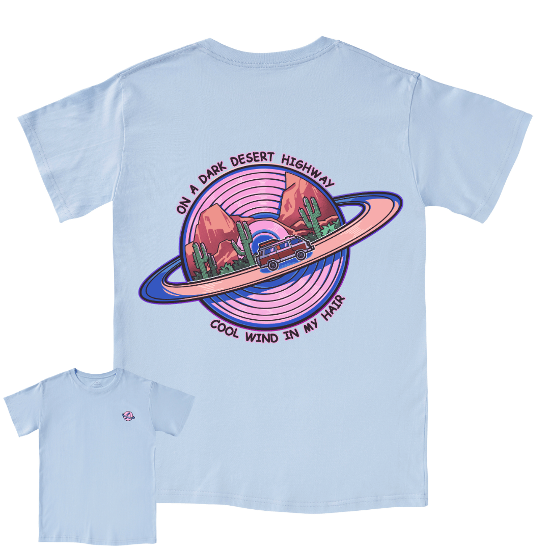 On A Dark Desert Highway Tee