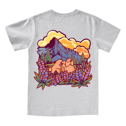 Mountain Mole V-neck Tee