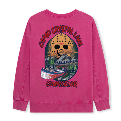 Camp Crystal Lake Washed Sweatshirt