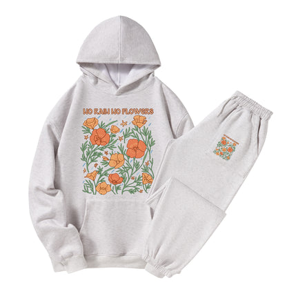 Freeleaf No Rain No Flowers Unisex Fleece Suit