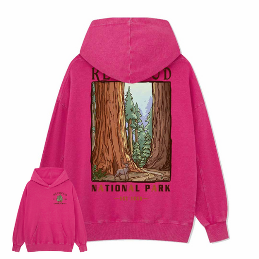 Redwood National Park Washed Hoodie
