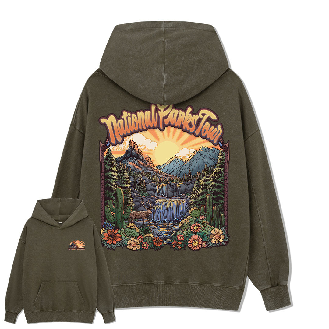 National Parks Tour Washed Hoodie