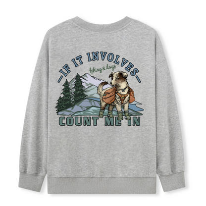 Hiking & Dogs Adventure Sweatshirt