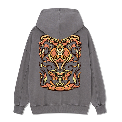Freeleaf Golden Glow Unisex Nature Inspired Hoodie