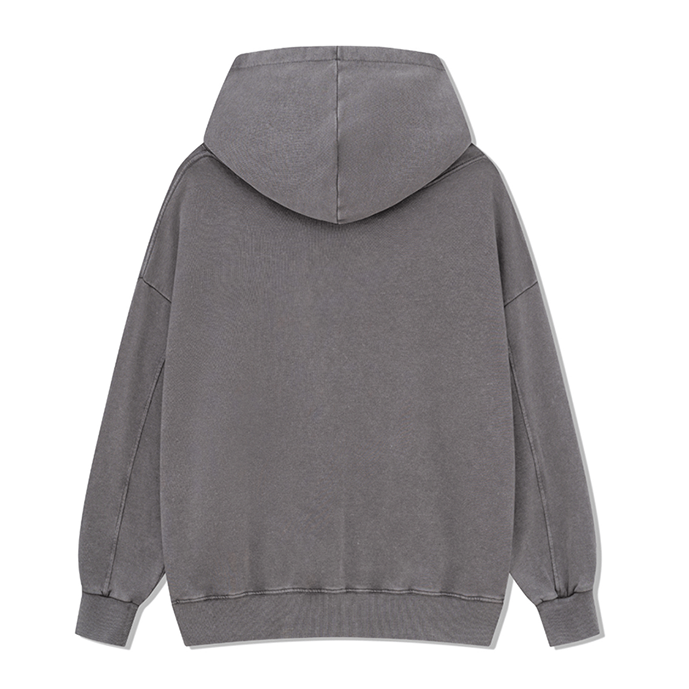 Freeleaf I Camping Now In The Land of Aurora Front-printed Washed Hoodie