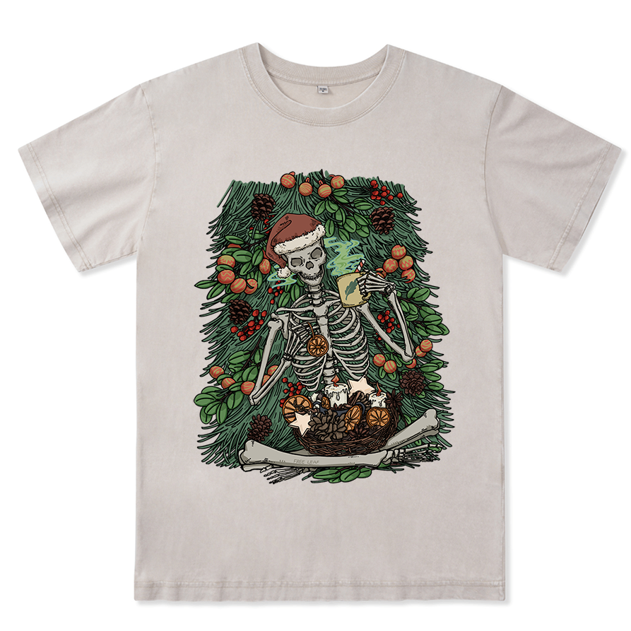 freeleaf-infinite-fun-time-front-printed-washed-tee