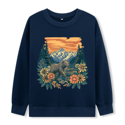 Go Into Nature Front-printed Sweatshirt