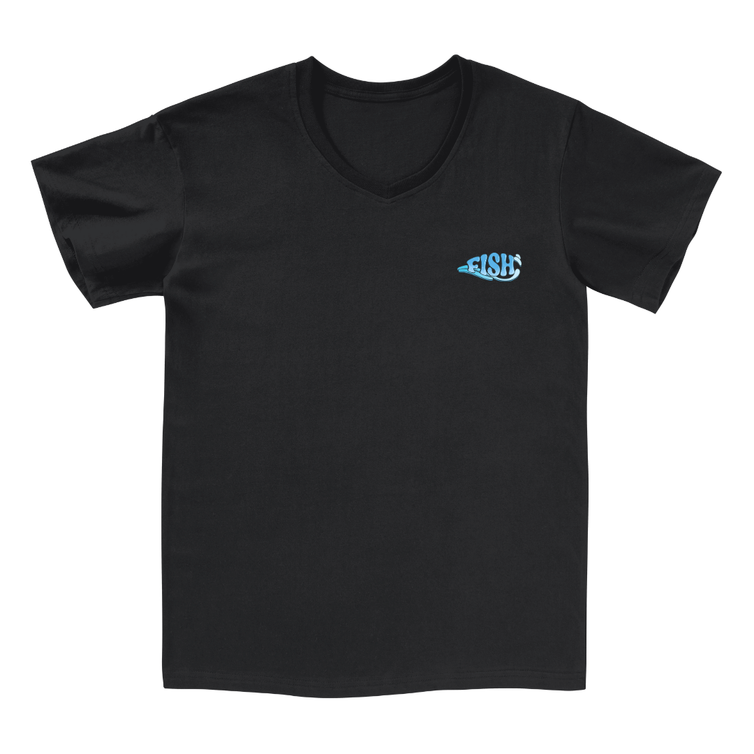 Born To Fish V-neck Tee
