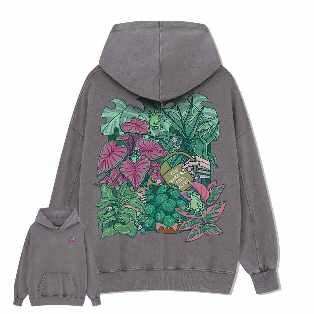 Freeleaf You Make Me Feel Alive Unisex Hoodie