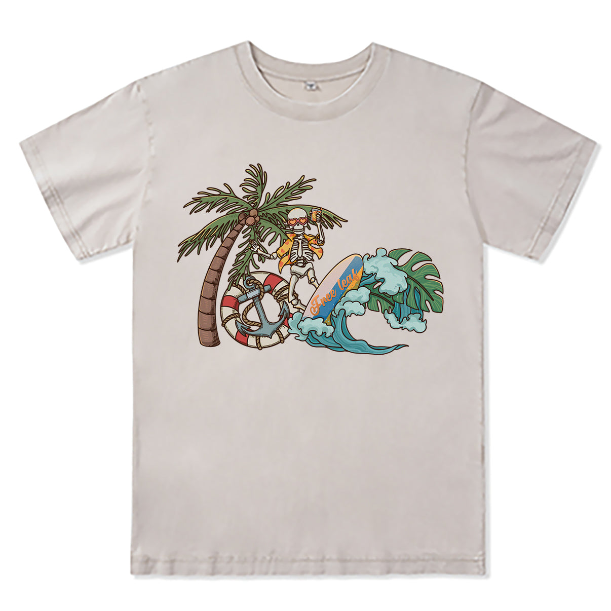 Freeleaf Wild at Heart Washed Tee