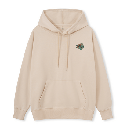 Floral Skull Hoodie