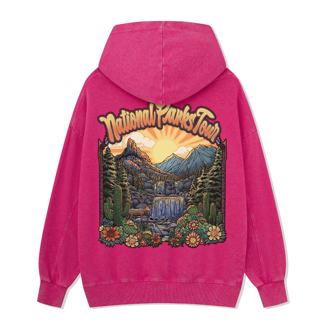 National Parks Tour Washed Hoodie
