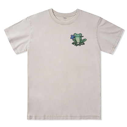 Freeleaf Rebirth in Bloom Unisex Nature Inspired Washed Tee