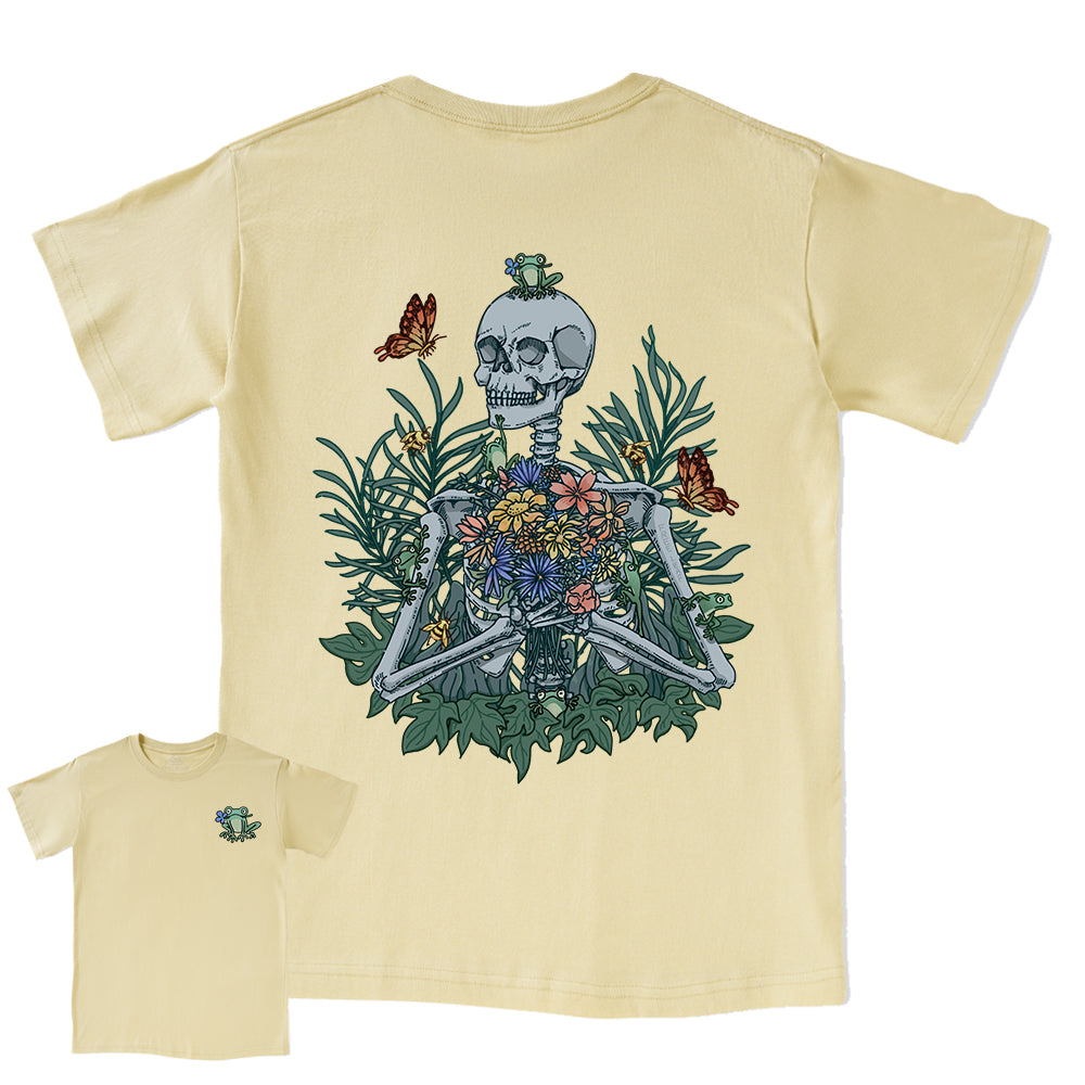 Freeleaf Rebirth in Bloom Camping Unisex Nature Inspired Tee