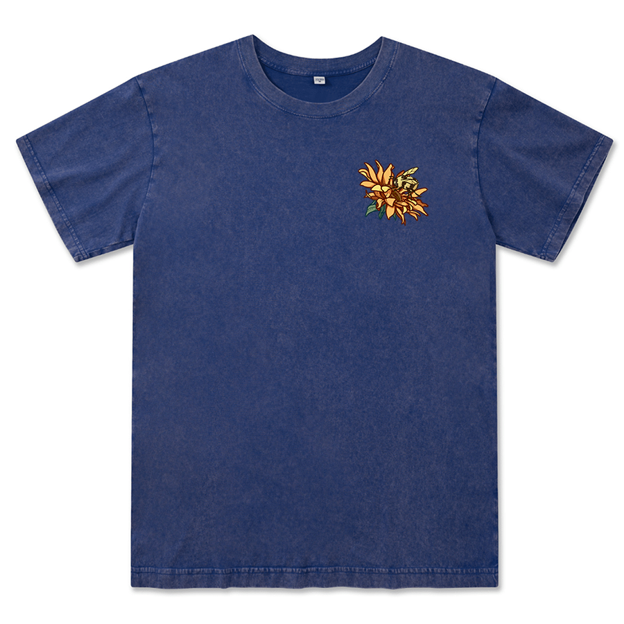 Freeleaf Sunshine Makes Me Happy Washed Tee