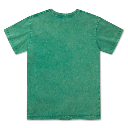 Santa Claus Surfing Washed Tee