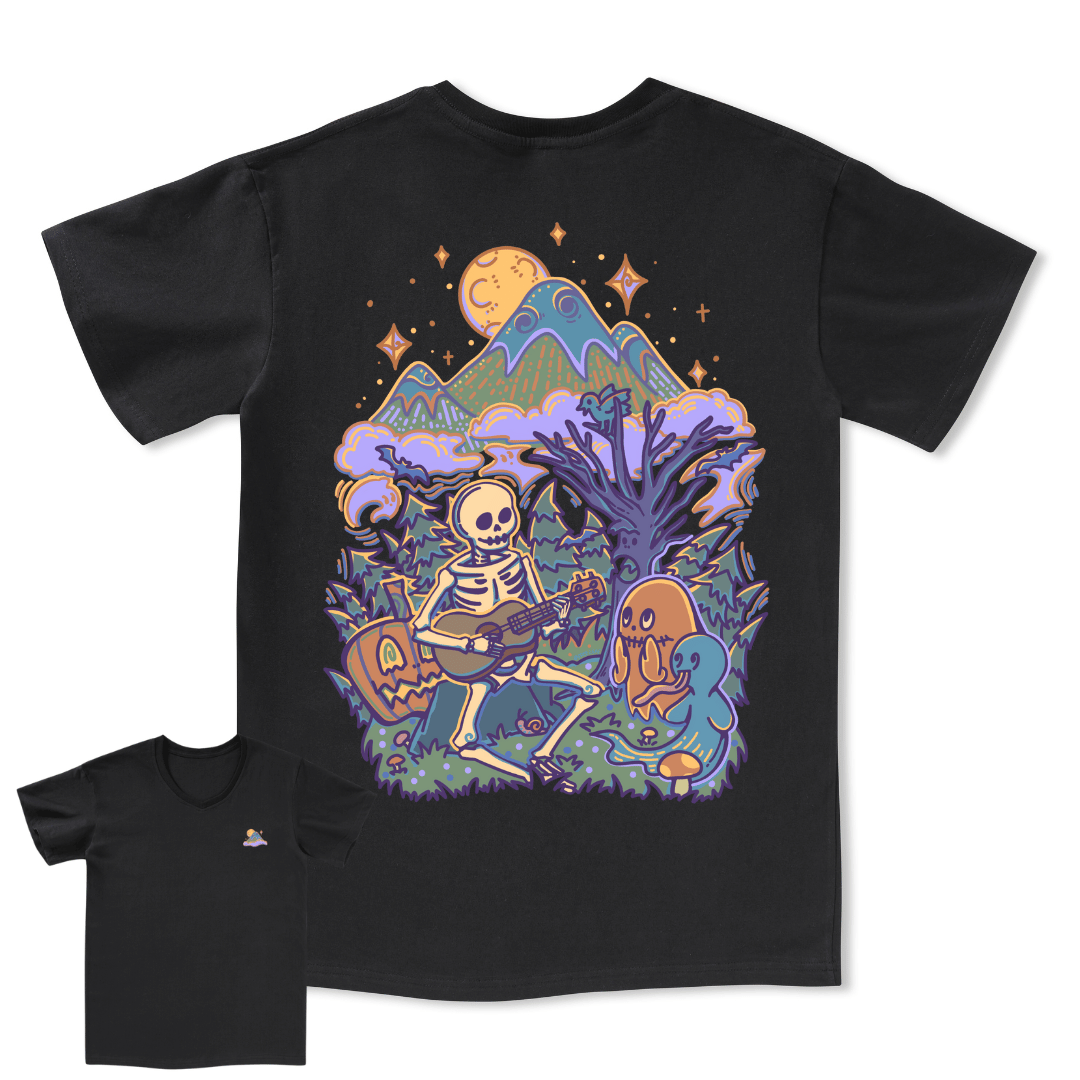 Fairy Tale Halloween V-neck Tee