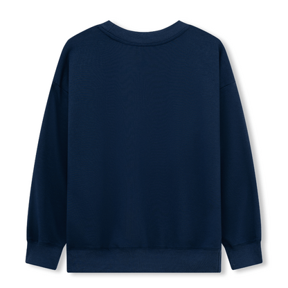 Spring Flower Front-printed Sweatshirt