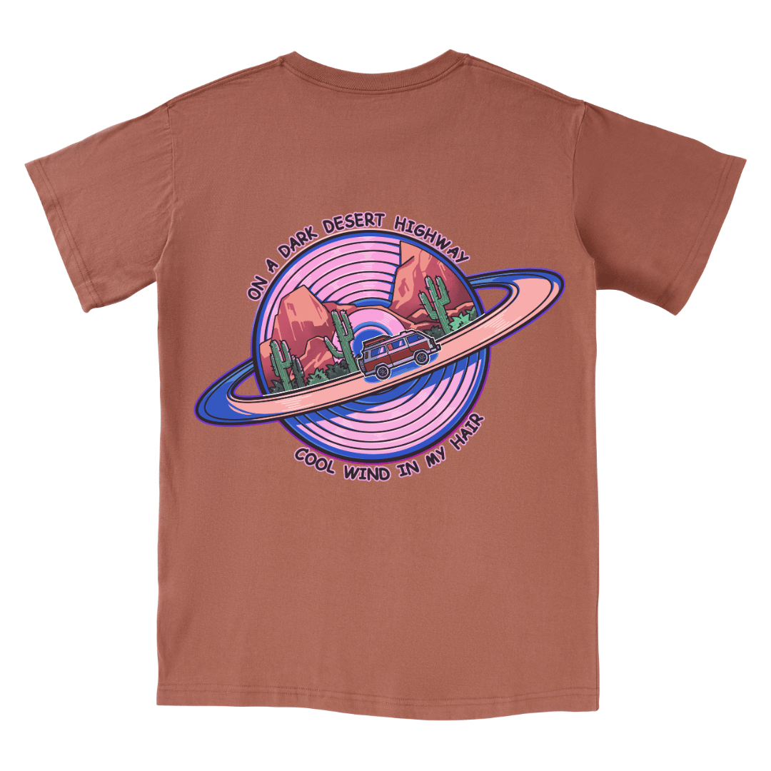 On A Dark Desert Highway Tee