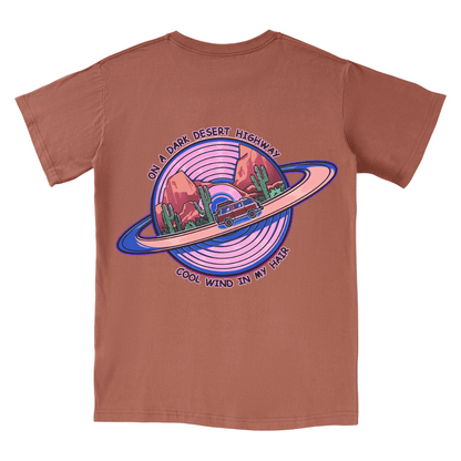 On A Dark Desert Highway Tee