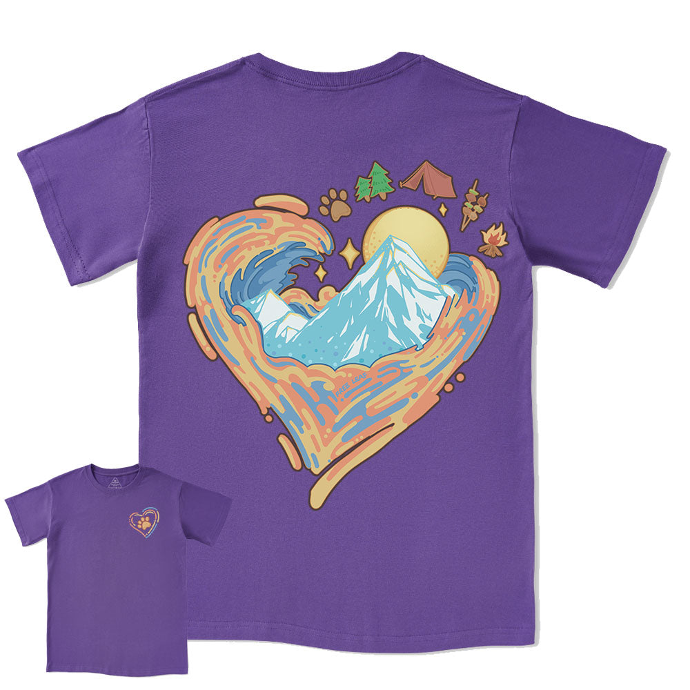 Freeleaf Heart of Wilderness Camping Tee