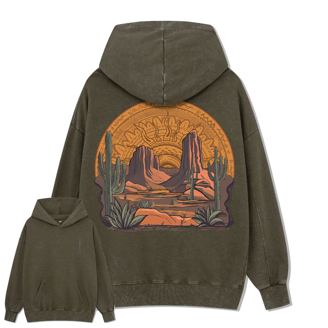 Golden Desert Washed Hoodie