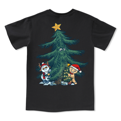 Merry Christmas V-neck Tee