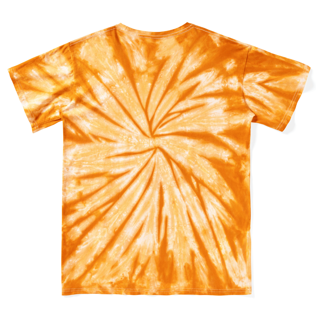 Golden Beach Front-printed Tie Dye Tee