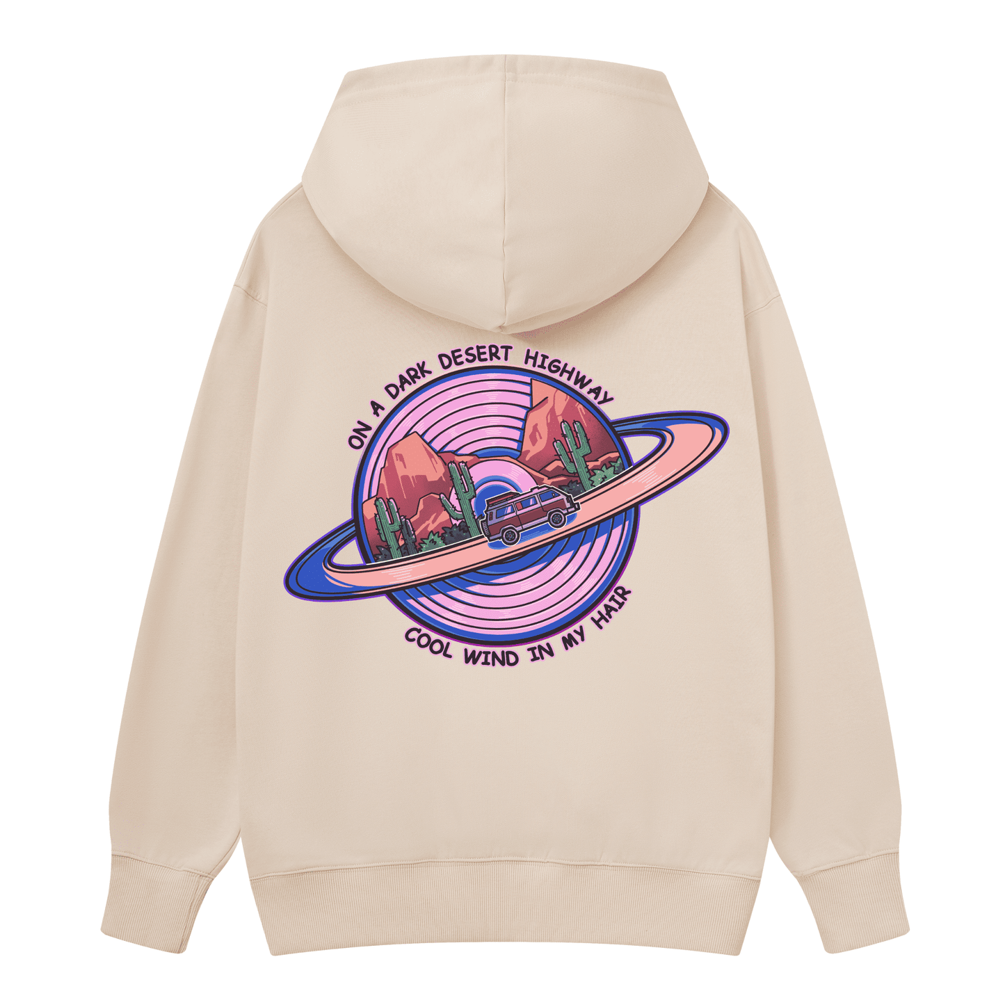 On A Dark Desert Highway Hoodie